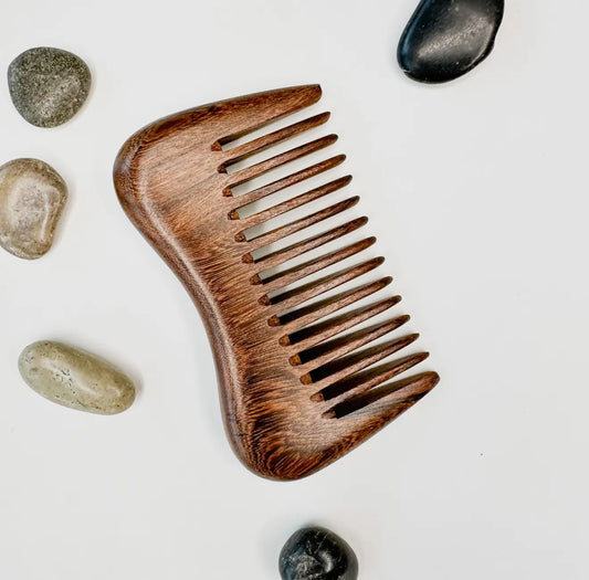 Natural Sandalwood Scalp Comb